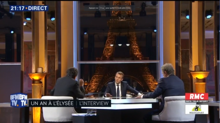 Interviews télévisées d'E. Macron : les lignes n'ont pas bougé Interviews télévisées d'E. Macron : les lignes n'ont pas bougé