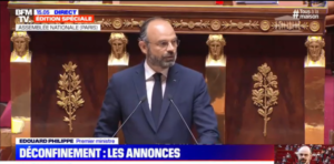 Prise de parole d'Edouard Philippe à l'Assemblée Nationale