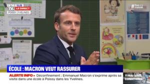 Emmanuel Macron veut rassurer