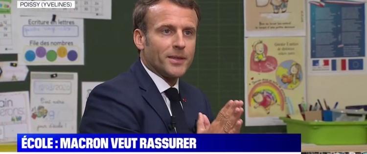 Emmanuel Macron veut rassurer