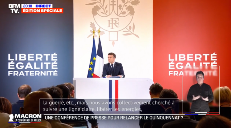Emmanuel Macron jugé pas convaincant pour la majorité des Français ayant vu ou eu connaissance de la conférence de presse